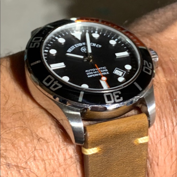 West End Watch Impermeable Swiss Diver Sapphire - Picture 12 of 16